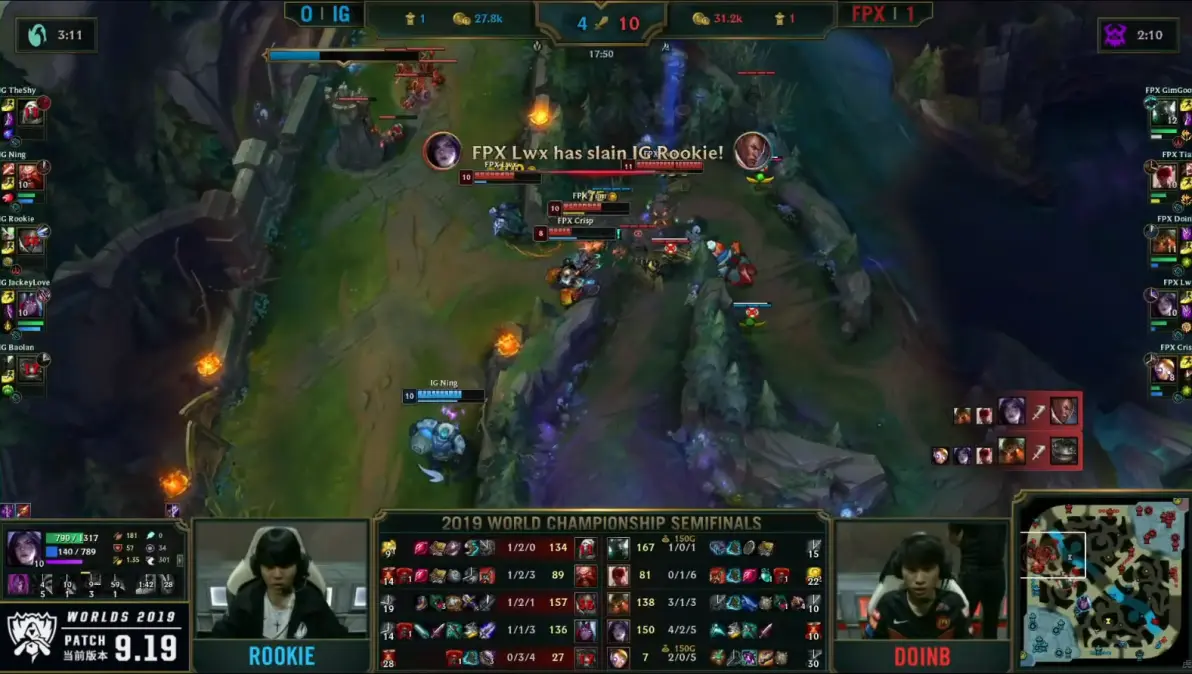 包含险胜引爆全场！，Doinb意外战胜SKT上演精彩一战的词条